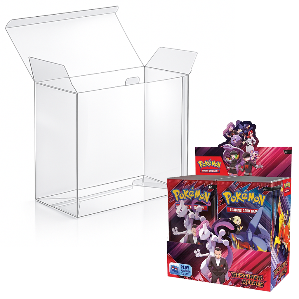 PROTECTIVE DISPLAY CASE FOR POKEMON BOOSTER BOX (BB)