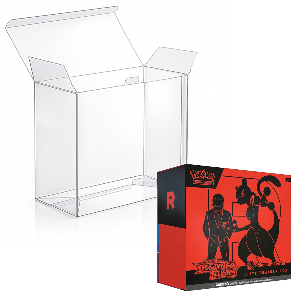 PROTECTIVE DISPLAY CASE FOR POKEMON ELITE TRAINER BOX (ETB)